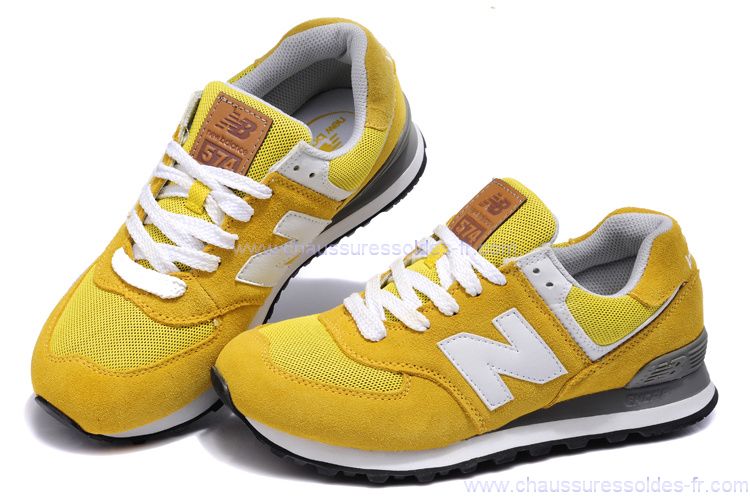 new balance femme jaune moutarde